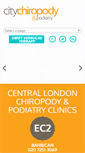 Mobile Screenshot of citychiropody.co.uk